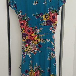 1940s Style Floral Dress